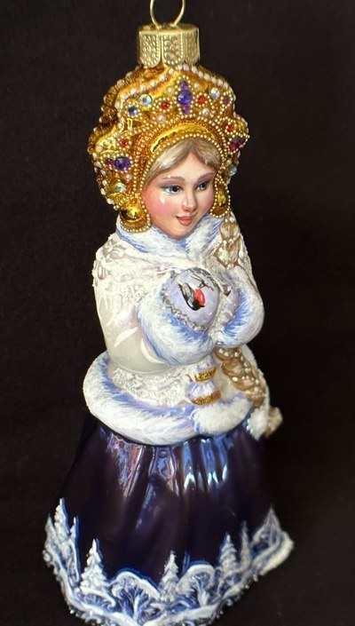 Ёлочная игрушка "Снегурочка"